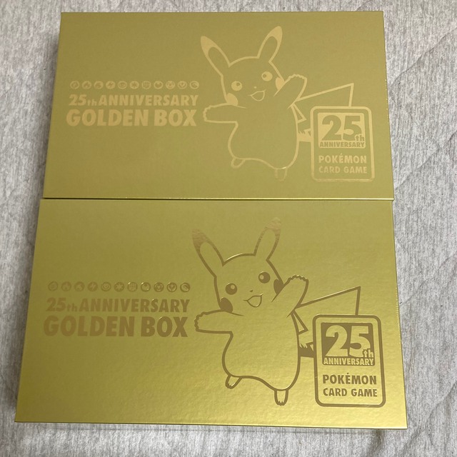 エンタメ/ホビーポケモンカード　ゴールデンボックス2box　新品未開封品