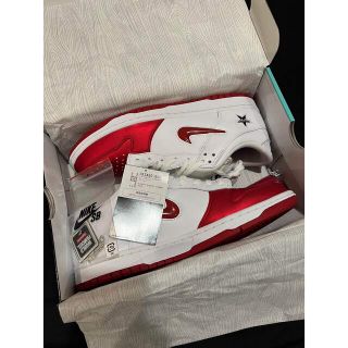 シュプリーム(Supreme)のSupreme×NIKE DUNK LOW VARSITY RED/WHITE(スニーカー)