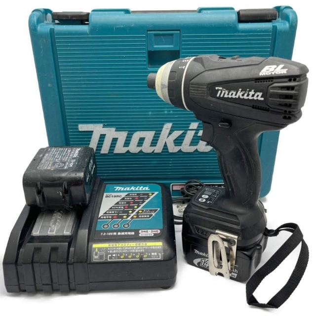 Makita(マキタ)の◆◆MAKITA マキタ 充電式4モードインパクトドライバ　14.4V TP131DRFXB 充電器・充電池2個・ケース付 インテリア/住まい/日用品のインテリア/住まい/日用品 その他(その他)の商品写真