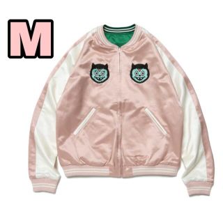 ヒューマンメイド(HUMAN MADE)のHUMAN MADE UZI MADE YOKOSUKA JACKET Pink(スカジャン)