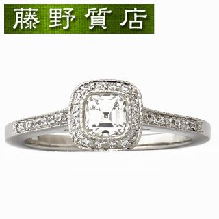 ティファニー(Tiffany & Co.)の（美品）ティファニー TIFFANY レガシー ダイヤリング 10号 PT950×ダイヤ 0.34ct Hカラー VS1  EX 鑑定書 箱 8597(リング(指輪))