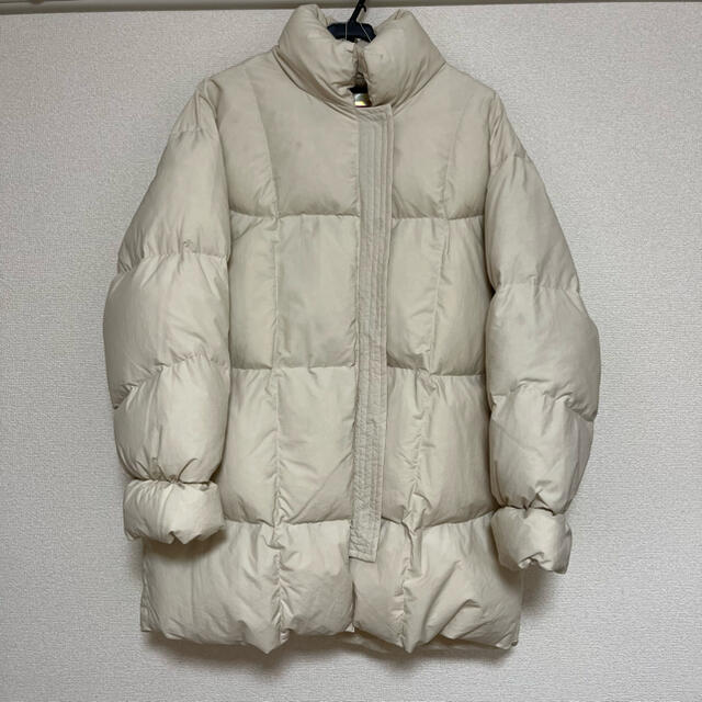 Standcollar Down Jacket*38*白 1