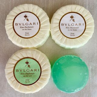 ブルガリ(BVLGARI)のブルガリ　ソープ　石鹸　75g x 3 / 50g x 1(ボディソープ/石鹸)