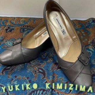 美品 靴☆Yukiko Kimijima☆パンプス 23.5cmEEEレディース(ハイヒール/パンプス)