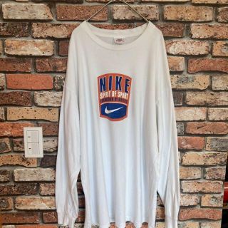 ナイキ(NIKE)の古着 ナイキ ロンＴ 90S 銀タグ XLサイズ(Tシャツ/カットソー(七分/長袖))