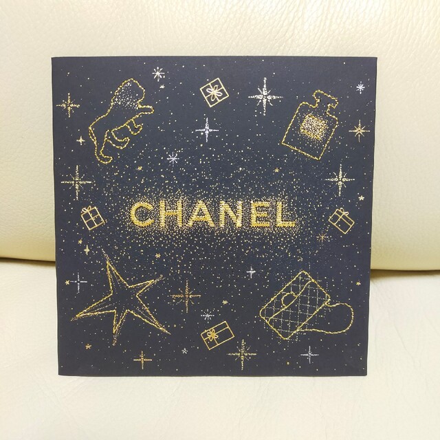 CHANEL(シャネル)のシャネル　クリスマスカード　2021 エンタメ/ホビーのコレクション(ノベルティグッズ)の商品写真