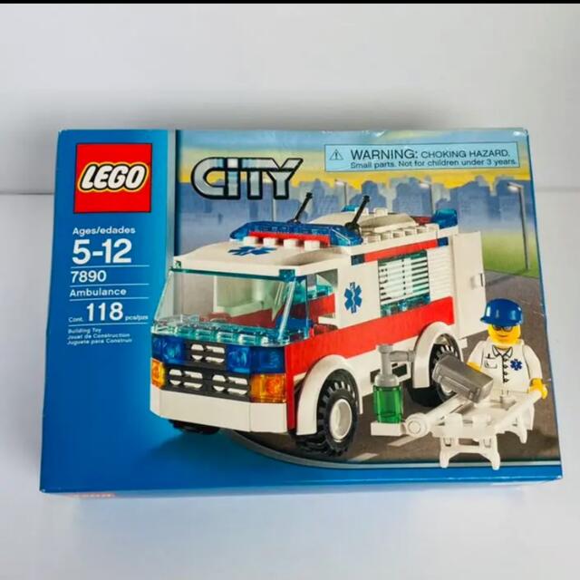 Lego(レゴ)の⭐️廃盤レゴ⭐️ City Emergency Ambulance 7890 エンタメ/ホビーのおもちゃ/ぬいぐるみ(模型/プラモデル)の商品写真