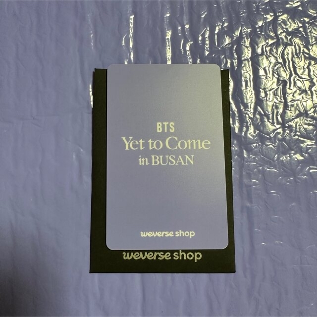 防弾少年団(BTS) - BTS 釜山コン Yet to Come ラキドロ トレカ ユンギ ...