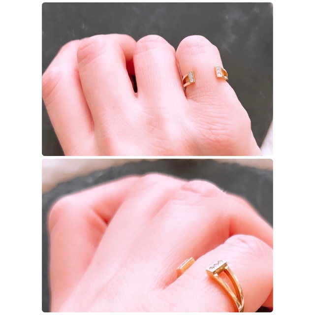 ete(エテ)の美品★ete★ダイヤモンドリング レディースのアクセサリー(リング(指輪))の商品写真