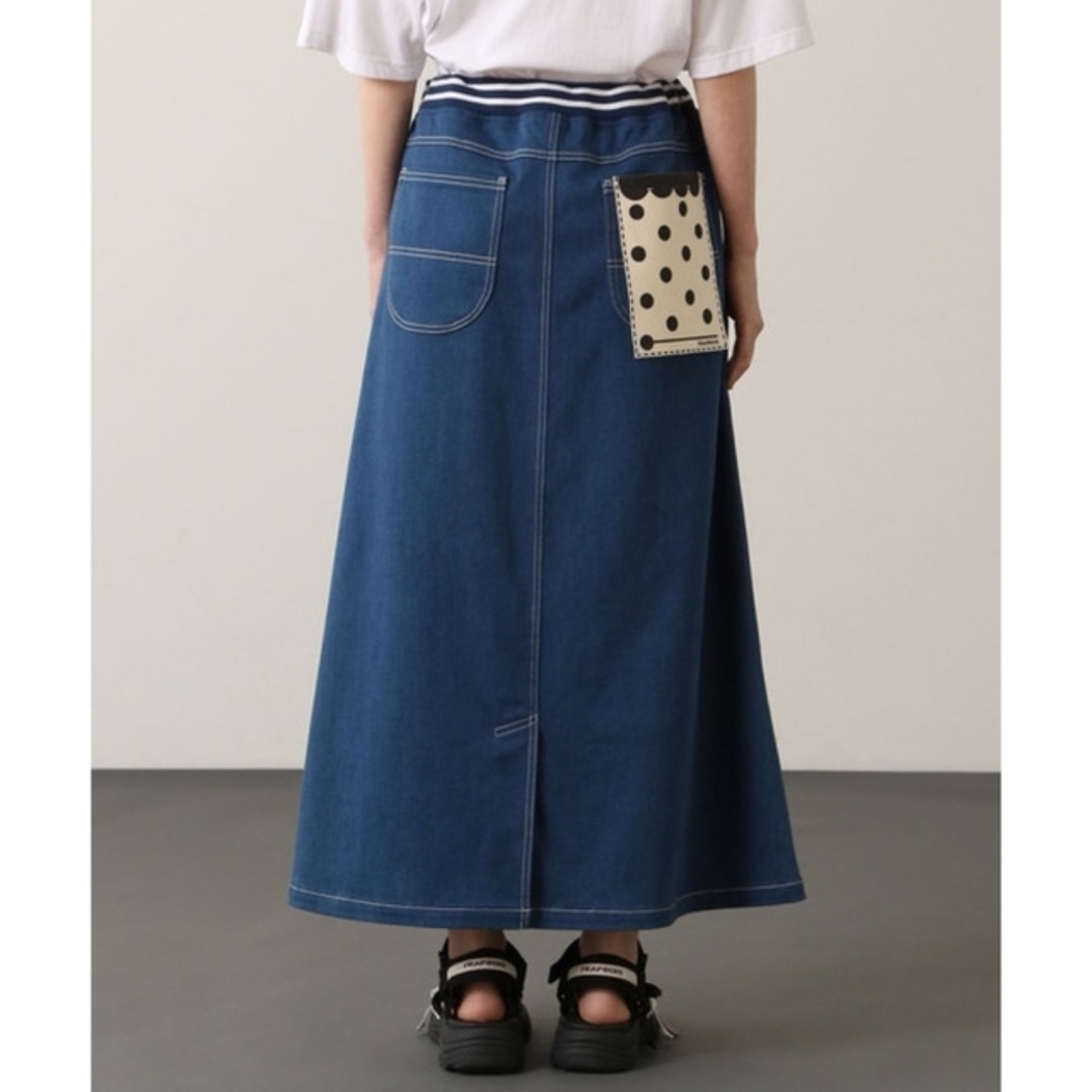 FRAPBOIS(フラボア)の☆新品☆FRAPBOIS ムーブデニムスカート レディースのスカート(ロングスカート)の商品写真