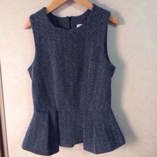 エイチアンドエム(H&M)のH&M♡ペプラムトップス(カットソー(半袖/袖なし))