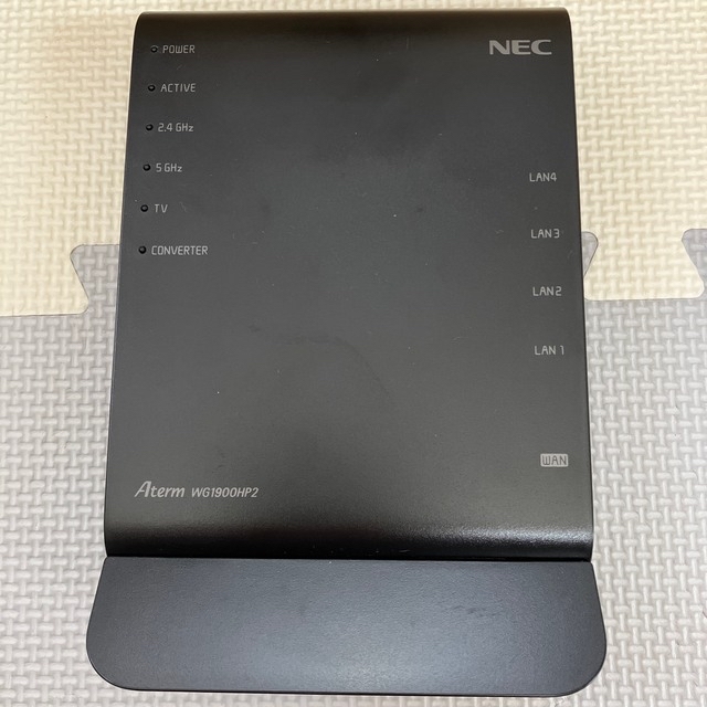 NEC(エヌイーシー)のじゅん様専用❄NEC atermWG1900HP2 スマホ/家電/カメラのPC/タブレット(PC周辺機器)の商品写真