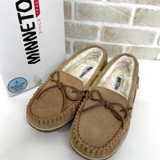 ミネトンカ(Minnetonka)のミネトンカ モカシン ブラウン 23cm(スリッポン/モカシン)