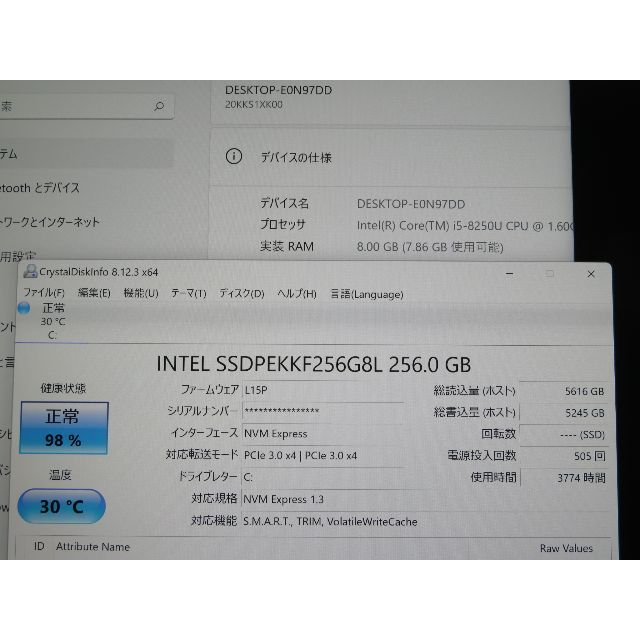 ThinkPad X1 tablet gen3 スタイラスペン 7
