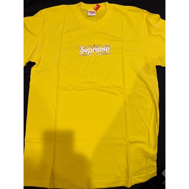 シュプリーム　Bandana Box Logo Tee Yellow