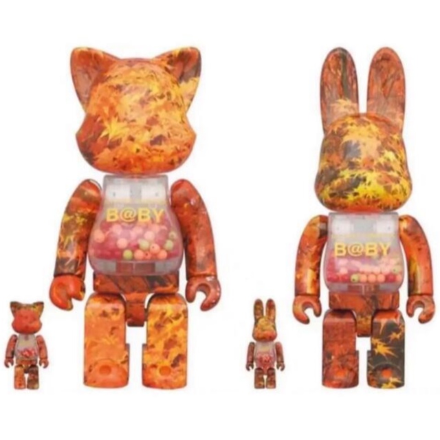 BE@RBRICK(ベアブリック)の即日 MY FIRST B@BY AUTUMN LEAVES Ver エンタメ/ホビーのフィギュア(その他)の商品写真