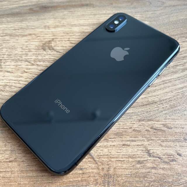 iPhone X Space Gray 64GB ﾊﾞｯﾃﾘｰ100% - スマートフォン本体
