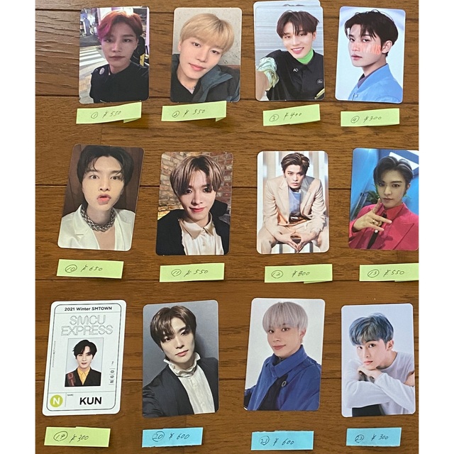 2022最新作】 NCT トレカ バラ売り NCT127 NCTDREAM WayV K-POP+アジア