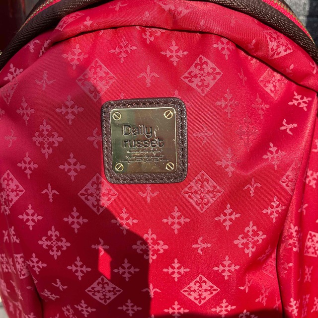 Russet(ラシット)のラシットリュック真紅 レディースのバッグ(リュック/バックパック)の商品写真