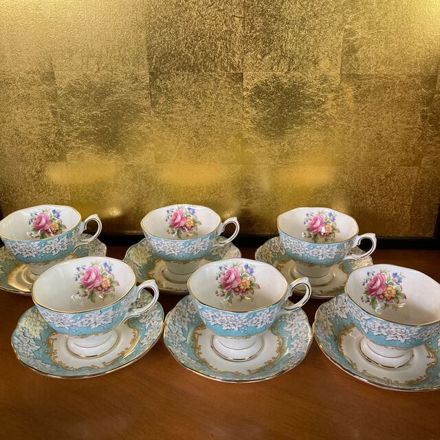 ROYAL ALBERT  Enchantment カップ＆ソーサー　6客セット