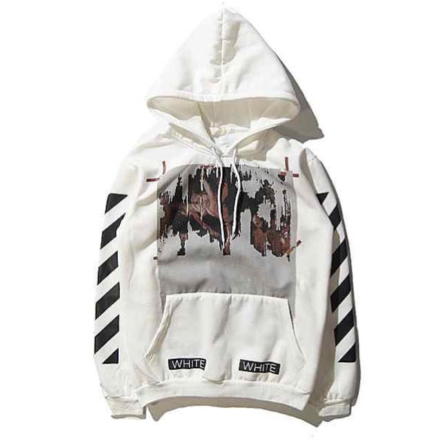 OFF-WHITE(オフホワイト)のジャスティンビーバーlive着用 Off white オフホワイト トレーナー メンズのトップス(スウェット)の商品写真