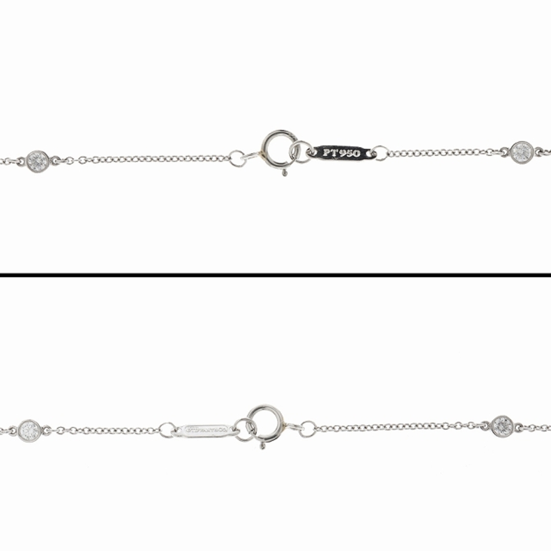 Tiffany & Co.(ティファニー)の(美品）ティファニー TIFFANY センチメンタル ハート ダイヤ ネックレス PT950 × ダイヤモンド 28石 約1.19ct ペンダント 8516 レディースのアクセサリー(ネックレス)の商品写真