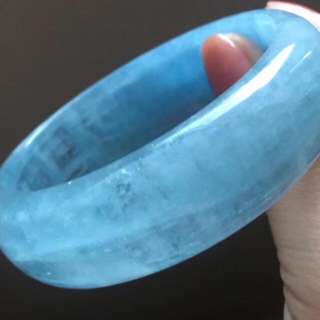 ⭐︎【天然】アクアマリン バングル 70g | tradexautomotive.com
