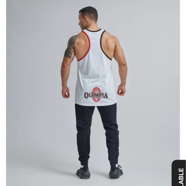 CRONOSxOLYMPIA STRINGER【WHITE】M メンズのトップス(タンクトップ)の商品写真