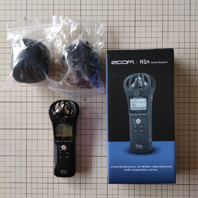 Zoom(ズーム)のZOOM ズーム ハンディレコーダー ブラック H1n スマホ/家電/カメラのオーディオ機器(その他)の商品写真