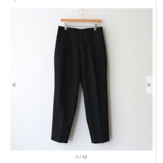 シュタイン(stein)のWIDE TAPERED TROUSERS(スラックス)