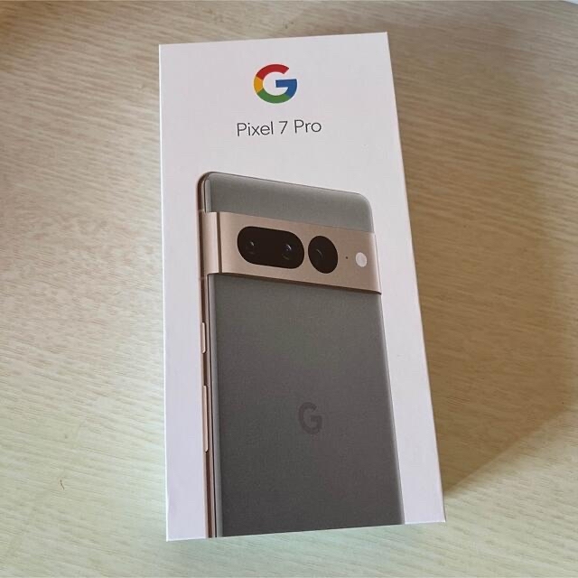 Pixel 7 Pro 128GB Hazel SIMフリー ヘーゼル 未使用 - スマートフォン本体