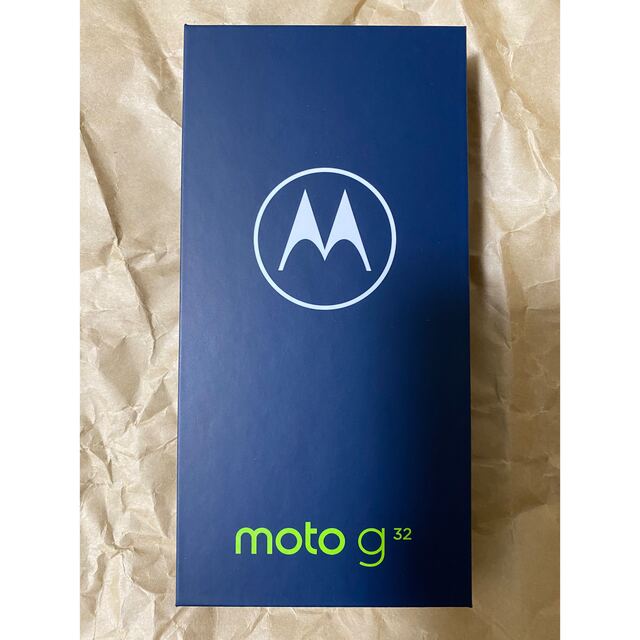 スマートフォン/携帯電話Motorola モトローラ moto g32 ミネラルグレイ 新品未開封