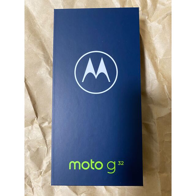 新品未使用品　moto g32　ミネラルグレイ