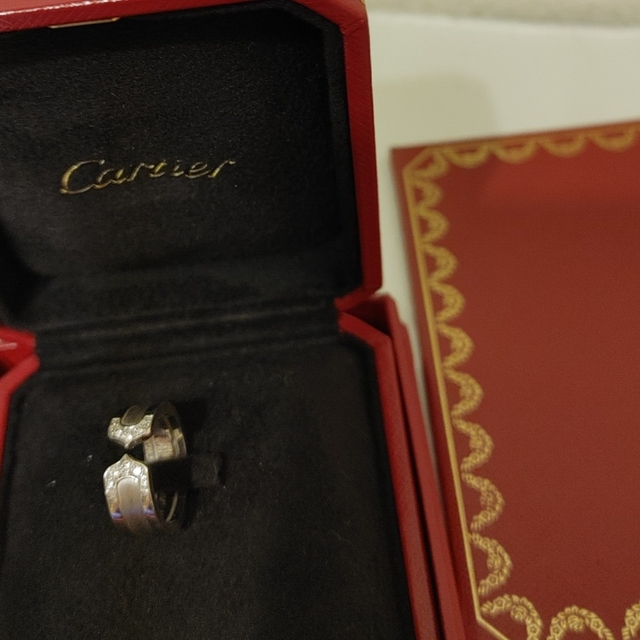 Cartier(カルティエ)のカルティエ　C2ダイヤリング レディースのアクセサリー(リング(指輪))の商品写真