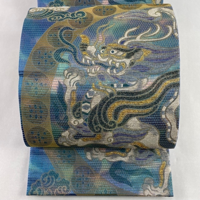 袋帯 美品 名品 六通 正絹 【中古】 lama.waykanankab.go.id