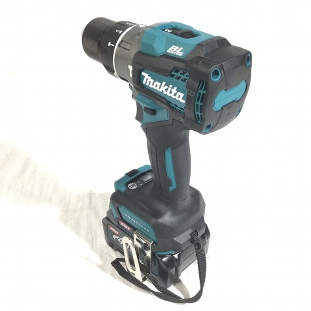 ☆未使用品☆makita マキタ 40Vmax 充電式震動ドライバドリル HP001GRDX 2.5Ahバッテリー2個(BL4025) 充電器(DC40RA) ケース付 60424 3