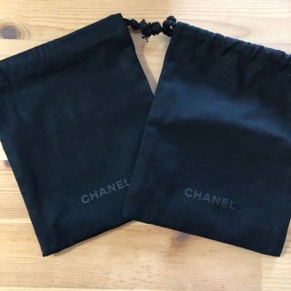 シャネル(CHANEL)のCHANEL 巾着　2個　ポーチ　ノベルティ　シャネル(ポーチ)