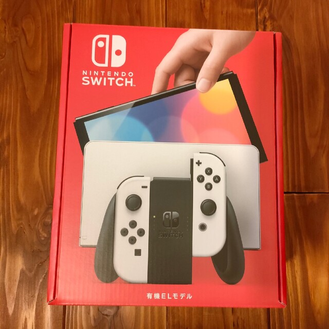 新品未使用　Nintendo Switch（有機ELモデル）ほおばりBOX付き