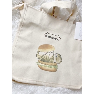 シマムラ(しまむら)の新品　モフサンド　ハンバーガーにゃん　トートバッグ　かわいい　コラボ　限定(トートバッグ)