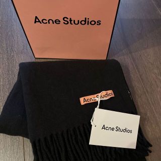 アクネストゥディオズ(Acne Studios)のAcne Studious マフラー　ブラック(マフラー/ショール)