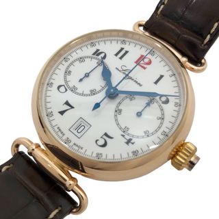 ロンジン(LONGINES)のロンジン LONGINES シングルプッシュクロノ L2.774.8.23.3 K18PG 自動巻き メンズ 腕時計(その他)