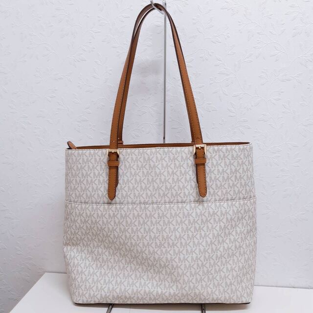 Michael Kors - マイケルコース シグネチャー トートバッグ バニラ ...