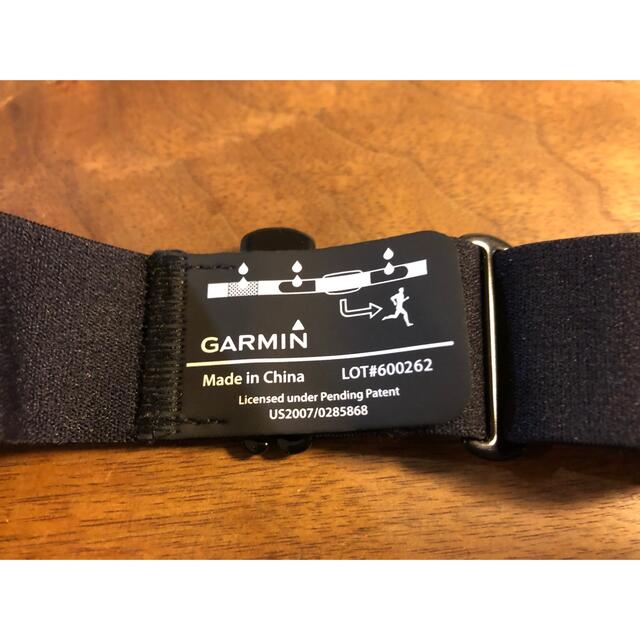 GARMIN(ガーミン)の【未使用】GARMIN ハートレートセンサー スポーツ/アウトドアのトレーニング/エクササイズ(トレーニング用品)の商品写真