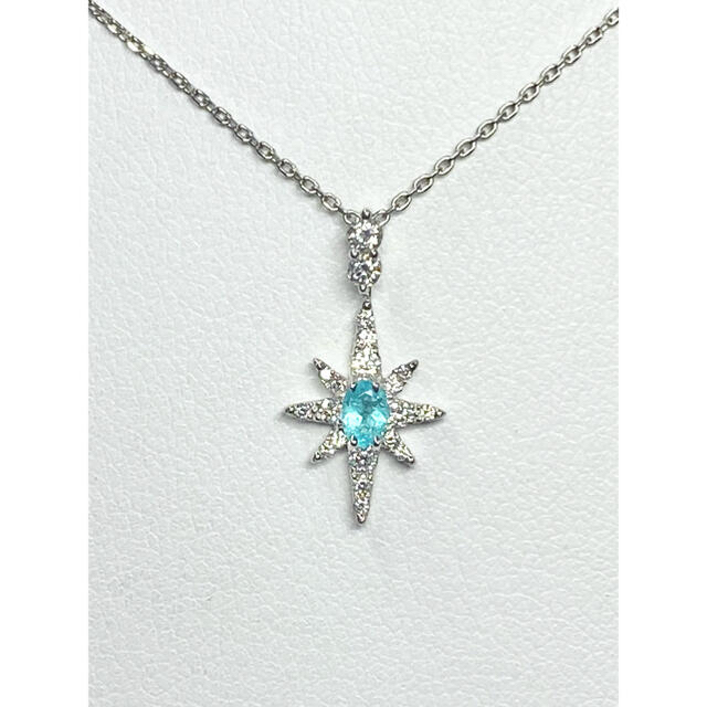 －重さ【10月SALE】【Star Jewelry】パライバトルマリン/D ネックレス