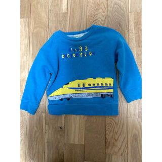 ビームス(BEAMS)のbeams ドクターイエロー　トレーナー　100センチ(Tシャツ/カットソー)