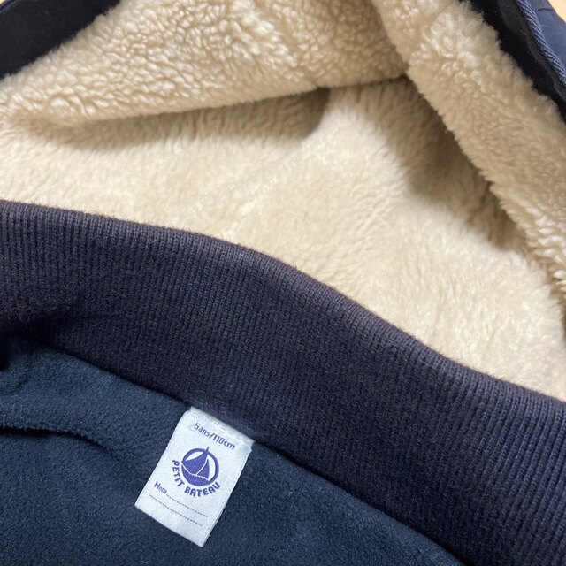 PETIT BATEAU(プチバトー)のプチバトー　モッズコート　アウター　5ans/110cm キッズ/ベビー/マタニティのキッズ服男の子用(90cm~)(コート)の商品写真