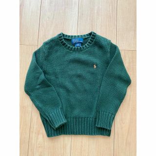 ポロラルフローレン(POLO RALPH LAUREN)のPOLO Ralph☆ラルフローレン ニット・セーター★グリーン 3T(ニット)