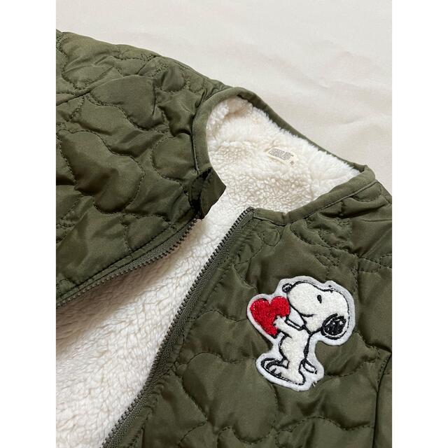 PEANUTS(ピーナッツ)のスヌーピー  PEANUTS ボアアウター キッズ/ベビー/マタニティのベビー服(~85cm)(ジャケット/コート)の商品写真