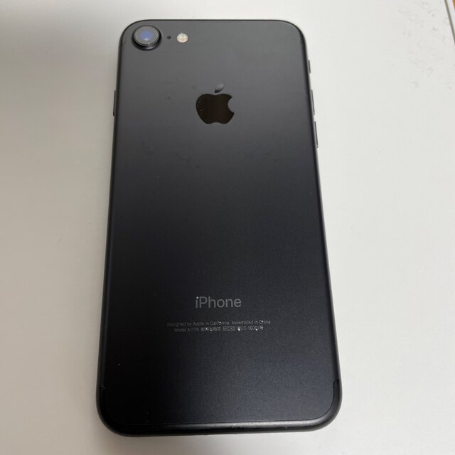 iPhone7 黒 128GB SIMフリー ジャンク品 ホームボタン故障 1