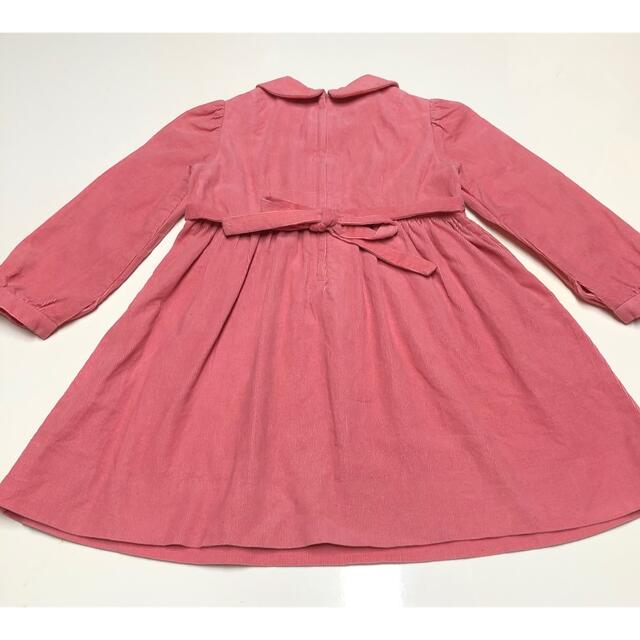 familiar(ファミリア)のファミリア　コーデュロイ　ワンピース　100cm キッズ/ベビー/マタニティのキッズ服女の子用(90cm~)(ワンピース)の商品写真